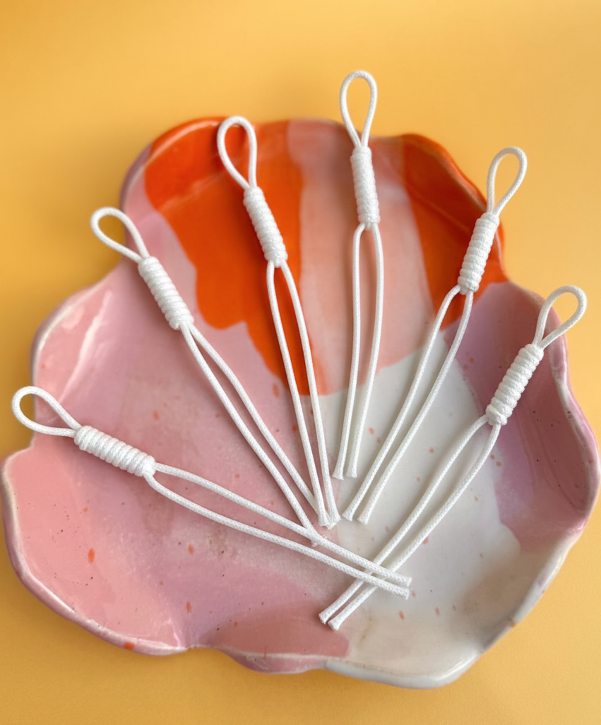 Corde tressée blanche