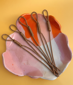 Corde tressée marron